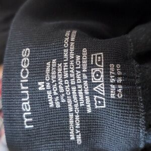 Maurices Black Leggings